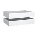 Fehér ágy alatti fiók szett 2 db-os 90x190-140x190 cm Naia – Tvilum