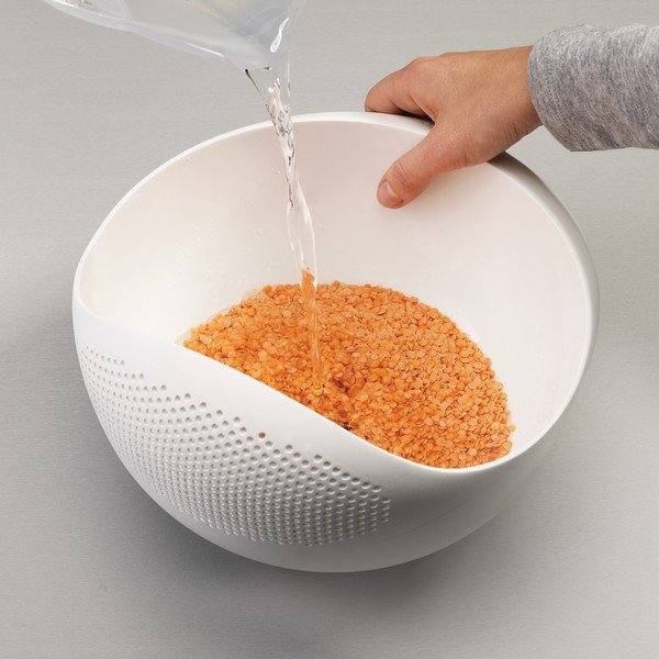 Prep&Serve zöld tésztaszűrő edény, hosszúság 29 cm - Joseph Joseph-image-1