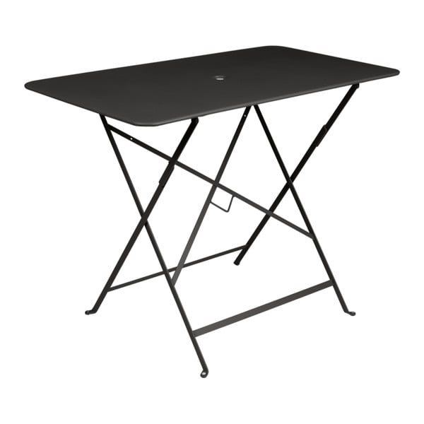 Bistro fekete kerti asztal, 97 x 57 cm - Fermob