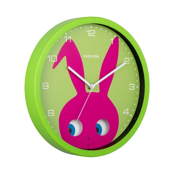 Gyerek óra ø 31 cm Peekaboo Bunny – Karlsson-image-3