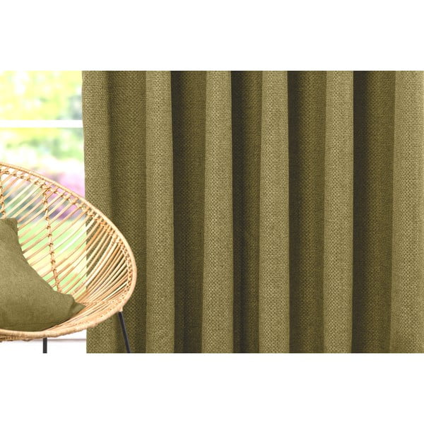 Zöld függöny 140x260 cm Atacama – Mendola Fabrics-image-1