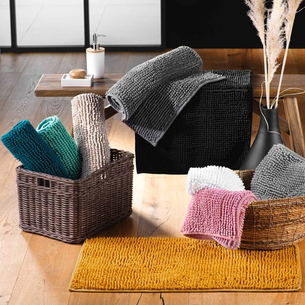 Zöld fürdőszobai kilépő 50x120 cm Sweety – douceur d'intérieur-image-1