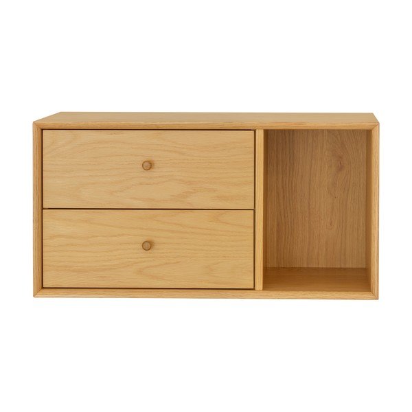 Natúr színű bútorelem - fiókok tölgyfa dekorral 43x33 cm Z  – Tenzo-image-4