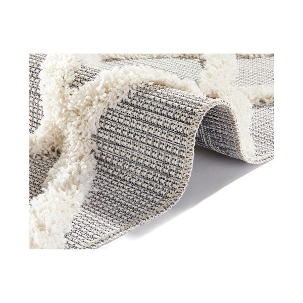 Handira Grid szürke szőnyeg, 230 x 155 cm - Mint Rugs-image-3
