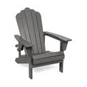 Szürke műanyag kerti fotel Adirondack – Bonami Selection