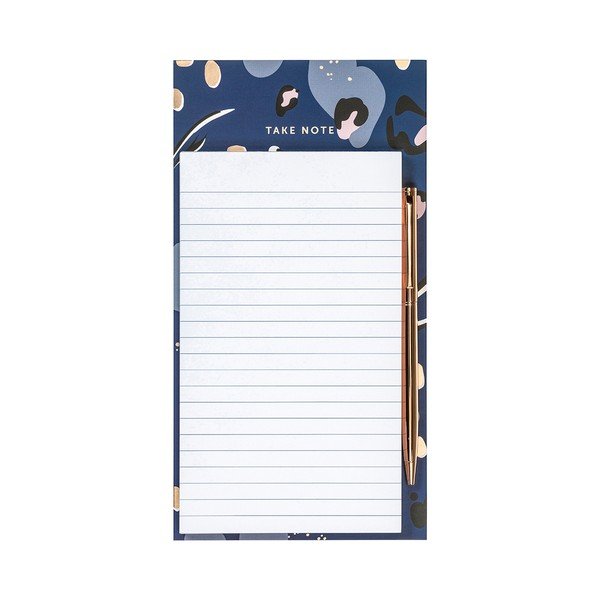 Mágneses jegyzetfüzet tollal, 70 lap - Busy B-image-2