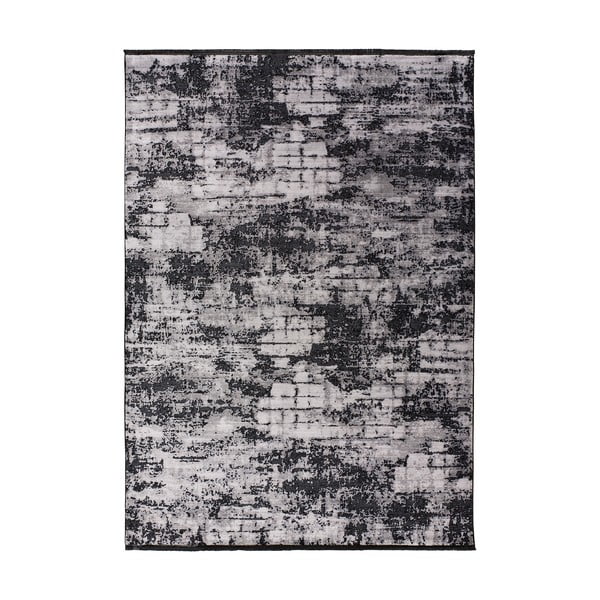 Fekete-szürke szőnyeg 230x160 cm Deluxe Difuminada Plata - Universal