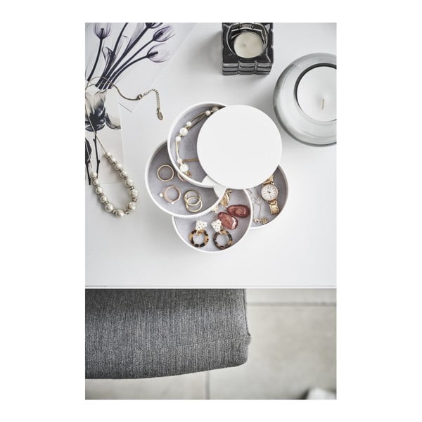 Tower fehér ékszertartó doboz - YAMAZAKI-image-3