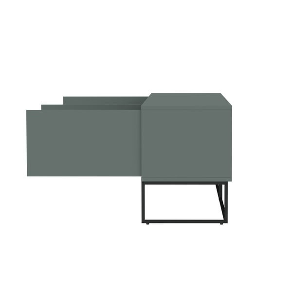 Szürkészöld TV-állvány 177x57 cm Lipp - Tenzo-image-4