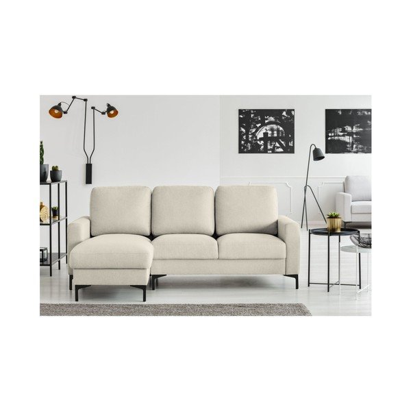 Atlanta platina bézs sarokkanapé, bal oldali - Cosmopolitan design-image-3