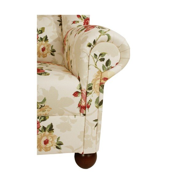 Monarch Chenille bézs, mintás füles fotel - Max Winzer-image-2