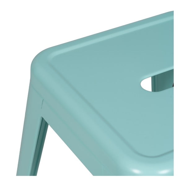 Türkiz fém bárszék szett 2 db-os (ülésmagasság 61 cm) – Ixia-image-4