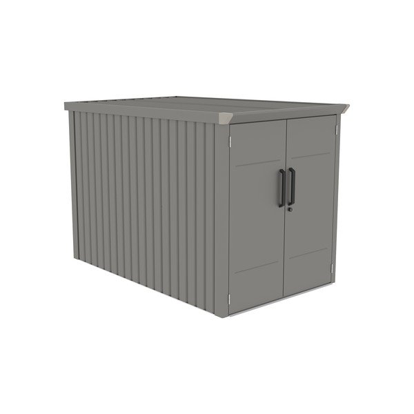 Szürke kerti szekrény Avocado B – Rojaplast-image-4