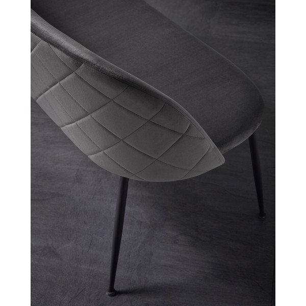 Mystere szürke ülőpad - Kave Home-image-1