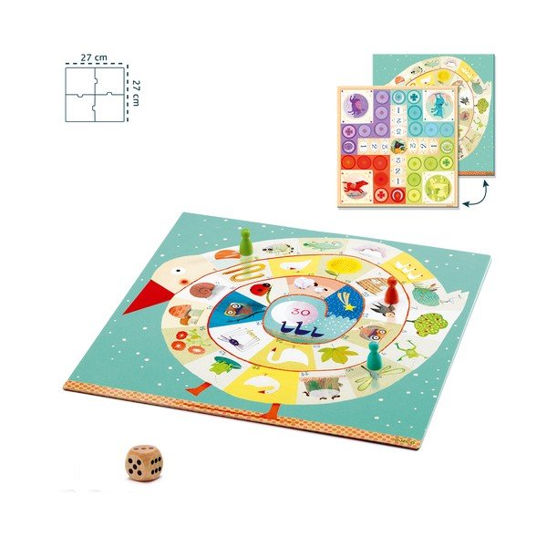 Társasjáték Nomad Ludo & Co Junior - Djeco