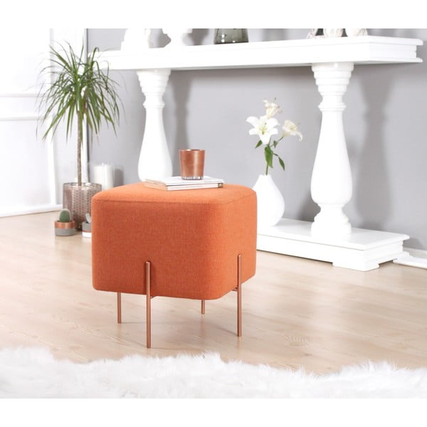 Narancssárga puff Copper – Artie-image-2