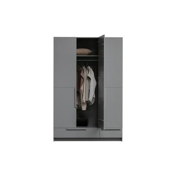 Szürke borovi fenyő moduláris szekrény 142x215 cm Pure – WOOOD-image-4