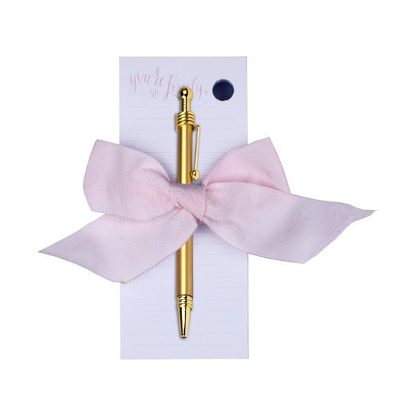 Rosé jegyzettömb tollal - Tri-Coastal Design-image-1