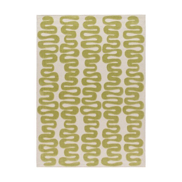 Világoszöld-krémszínű szőnyeg 160x230 cm Flashy – Universal