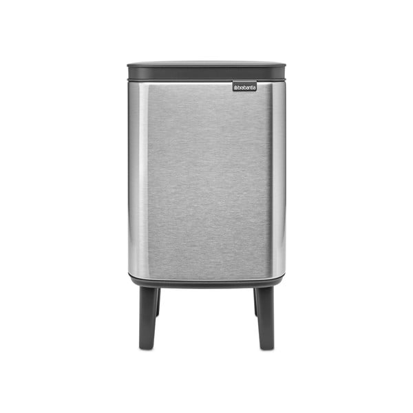 Matt ezüstszínű acél szemetes 4 l Bo Hi – Brabantia