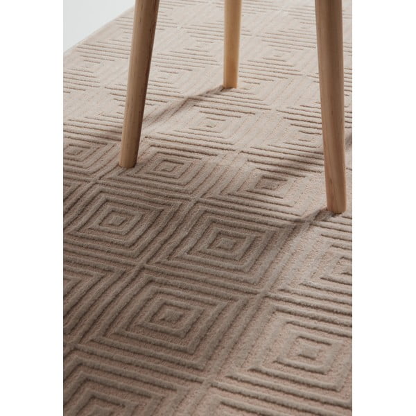 Bézs futószőnyeg 80x240 cm Perles Tourmaline – Elle Decoration-image-4