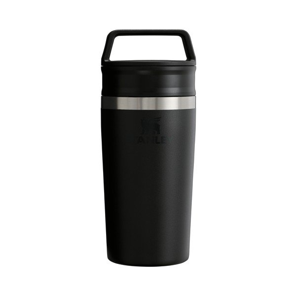 Fekete rozsdamentes acél termobögre 350 ml Café-To-Go Travel Mug Black 2.0 – Stanley