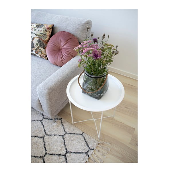 Fém kerek tárolóasztal ø 47 cm Bastia – House Nordic-image-4