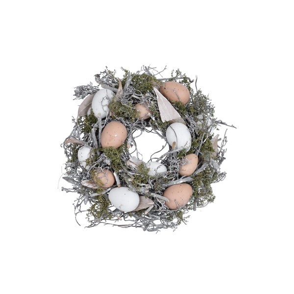Feathers and Moss dekoratív koszorú, ⌀ 25 cm - Ego Dekor