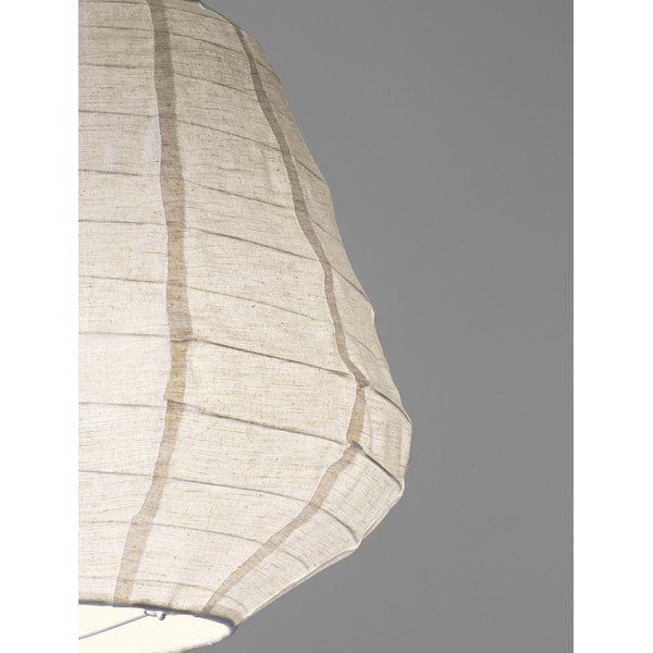 Fehér len függőlámpa ø 36 cm Linnet – Nova Luce-image-4