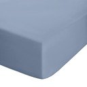 Kék gumis perkál lepedő 150x200 cm Easy Iron Percale – Catherine Lansfield