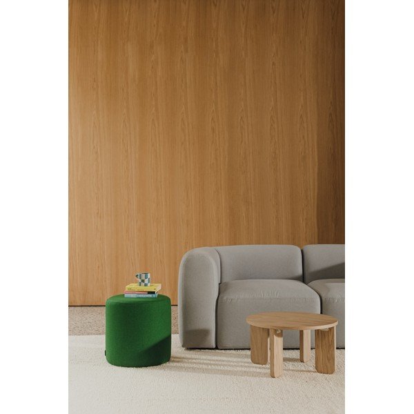 Zöld gyapjú puff Folk – noo.ma-image-1