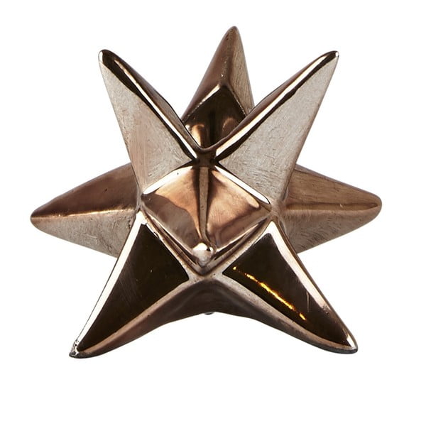 Star Copper gyertyatartó, 7,3 cm - KJ Collection