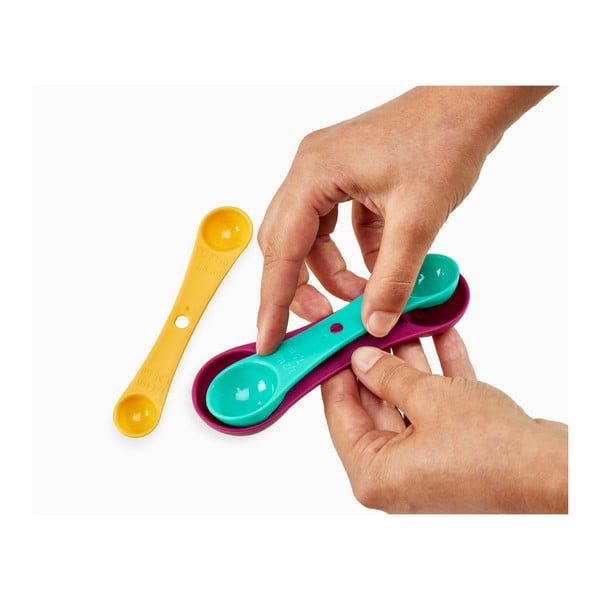 Spoons 3 db-os színes mérőkanál szett - Metaltex-image-1