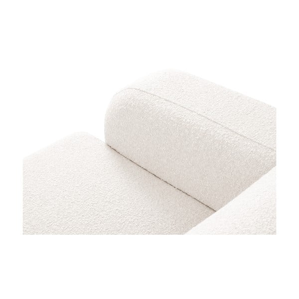 Fehér buklé sarokkanapé (jobb oldali) Molino – Micadoni Home-image-4