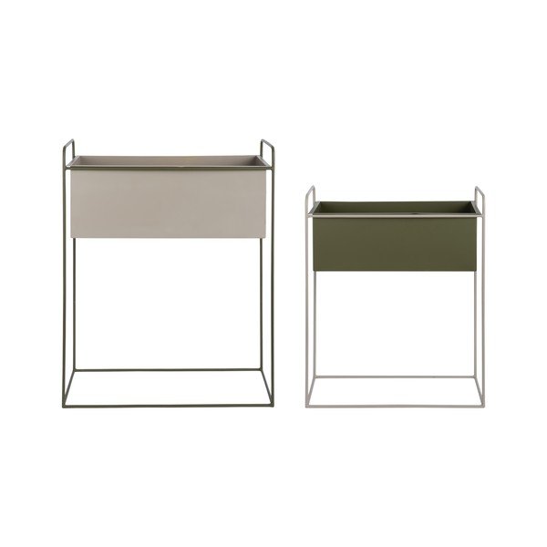 Fém virágtartó állvány szett 2 db-os (magasság 65 cm) Reina – PT LIVING-image-3