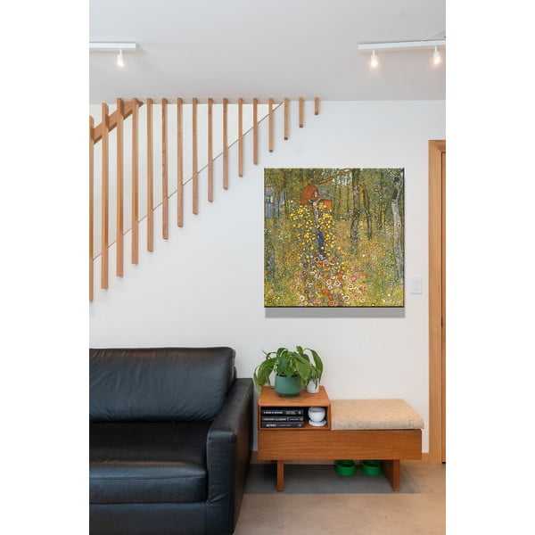 Farm Garden With Crucifix másolat, 60 x 60 cm - Gustav Klimt-image-1