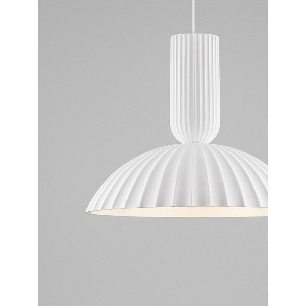 Fehér kő függőlámpa ø 50 cm Ammos – Nova Luce-image-2