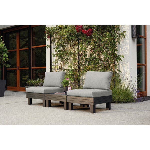 Szürke kétszemélyes kerti lounge szett Cantara – Keter-image-1