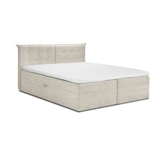 Echaveria bézs kétszemélyes ágy, 200 x 200 cm - Mazzini Beds