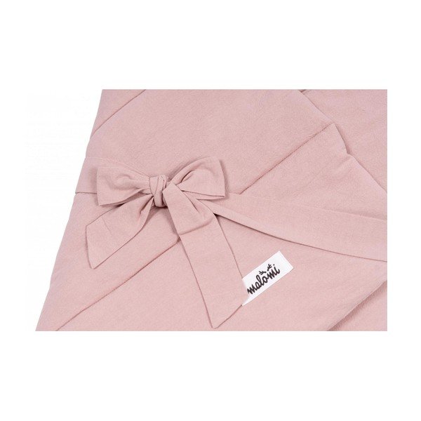 Rózsaszín pamut pólya 75x75 cm – Malomi Kids-image-2