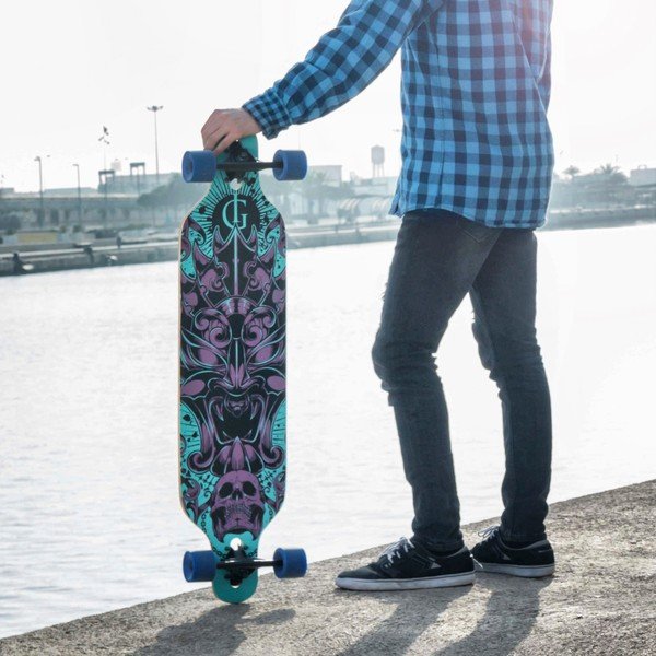 Skate longboard - InnovaGoods-image-2