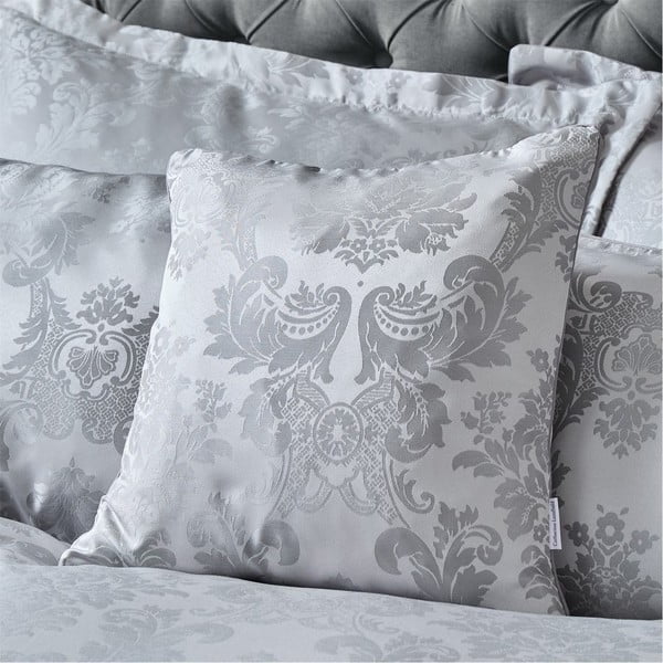 Damaszt díszpárna 43x43 cm Damask Jacquard – Catherine Lansfield-image-1