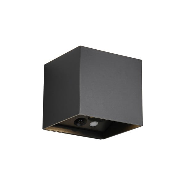 USB LED fali kültéri lámpa mozgásérzékelővel (magasság 10 cm) Genie – Trio