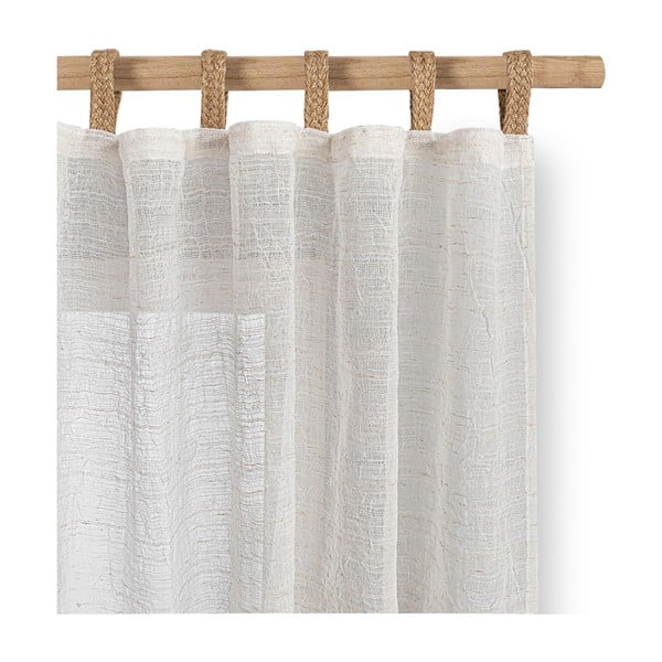 Krémszínű függöny 140x250 cm Drimar – Restilo