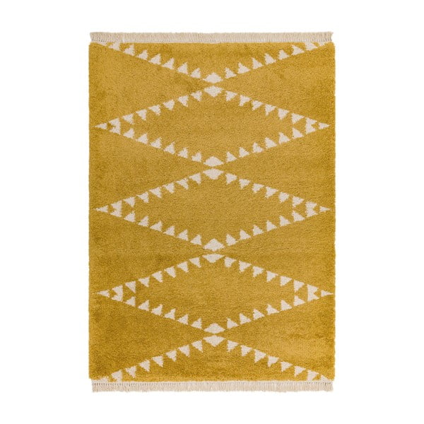 Mustársárga szőnyeg 200x290 cm Rocco – Asiatic Carpets