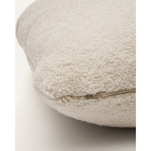 Krémszínű buklé párna kanapéra Martina – Kave Home-image-2