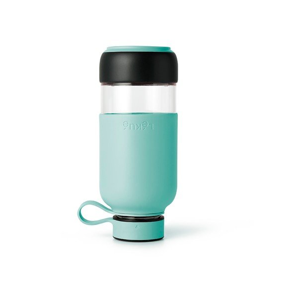 Türkiz üveg utazó ivópalack 500 ml To Go – Lékué-image-4