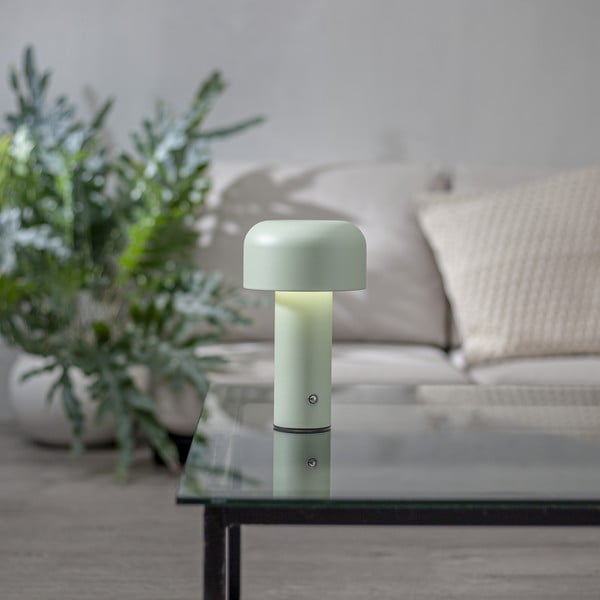 Zöld LED asztali lámpa (magasság 21,5 cm) Bobby – Star Trading-image-1