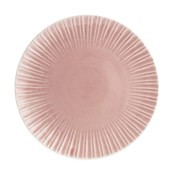 Mia rózsaszín agyagkerámia tányér, ⌀ 27,5 cm - Ladelle