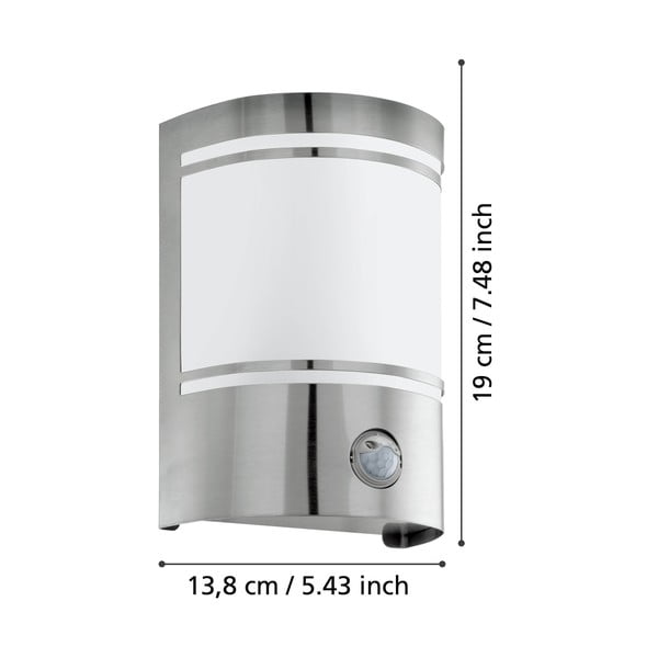 Fali kültéri lámpa (magasság 19 cm) CERNO – EGLO-image-2